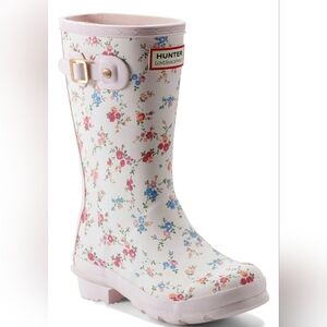 Hunter X LoveShackFancy Big Kids Floral Boots
